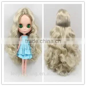 High Quality Long Deep Curly Dark Blonde Neo Blythe Doll Wigs thumbnail-1