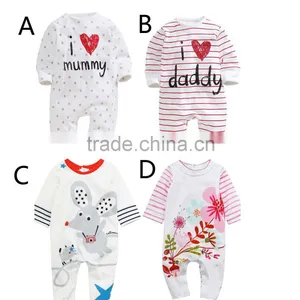 New Design Hot Sale Printing Baby Romper Cute Baby Clothes thumbnail-2