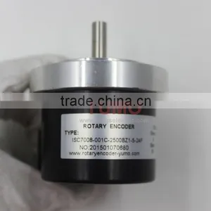 ISC7008 2500ppr 24V NPN Optical Shaft Rotary Encoder Pulse Price Incremental Rotary Encoder thumbnail-4