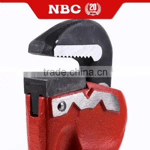 China Manufacture Hand Tool Carbon Steel 90 Bent Nose Pipe Wrench Pliers thumbnail-1