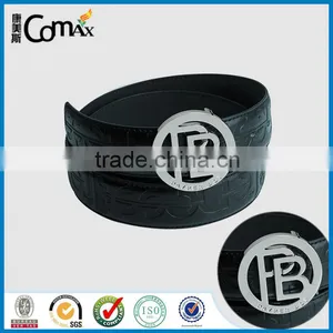 Hollow Round Metal Custom Belt Buckle With Engraved Logo thumbnail-5