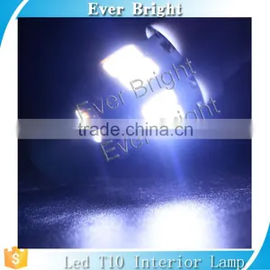 Cool White Color Ever Bright 220LM Led Lights for Cars W5w T10 Car Led Bulb 5630 Smd Led Specifications thumbnail-5