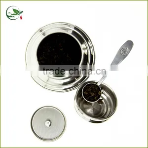 Classical Stainless Steel Airtight Tea Canister, Tea Caddy thumbnail-4
