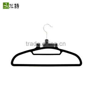 16.5 Inches Blue Creative Magic Velvet Clothes Hanger thumbnail-2