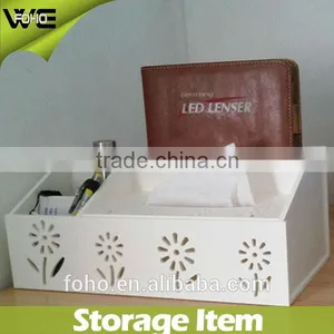 Convenient Beautiful Carved Pattern Tissue Box,Storage Container Desk Organizer&office Desk Organizer thumbnail-1