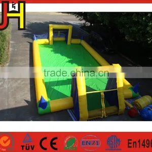 2016 Professional Supplier Inflatable Water Soap Soccer Field for Sale thumbnail-5