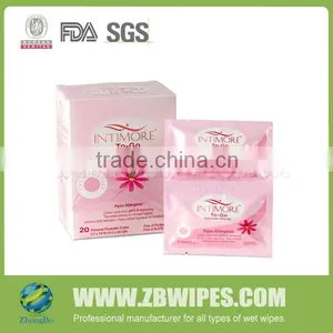 Individual Feminine Intimate Hygienic Towelettes thumbnail-1
