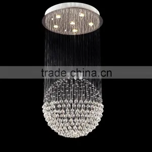 2015 Trade Assurace Suppliers Hot Sale Modern GU10 Hanging Crystal Ceiling Lamp thumbnail-1