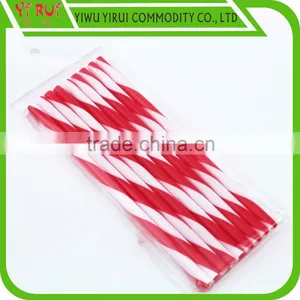 Straight Drinking Straw With pp Spiral Colorful Straw thumbnail-1