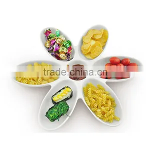 Handle Divided China Kitchen Cheap Food Ceramic Bowl Wholesale thumbnail-2