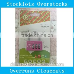 Stocklots,overstock,stock,closeout, Excess Inventories,Overproduction Combination Lock Set thumbnail-1