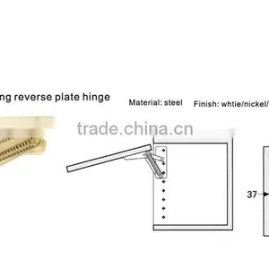 Cabinet Hardware Steel Cabinet Support With Spring thumbnail-1