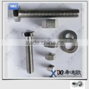 en 2.4816 Alloy 600 En2.4851 Alloy601stainless Steel Bolt and Nut Allibaba Com thumbnail-2