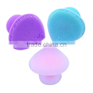 Silicone Makeup Brush Cleaner Fine Silicone Facial Brush Facial Skin Care Cleansing Brush for Face SPA thumbnail-1