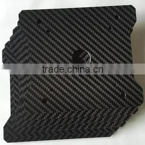 Round Carbon Fiber Sheet With Hole thumbnail-3
