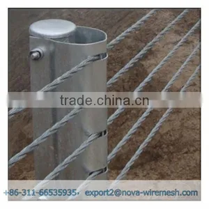 Cable Wire Fence / Highway Guardrail Cable Barrier thumbnail-1