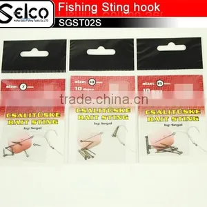 Top Quality Bulk Package Stainless Steel Sting Fishing Hooks for Carp Fishing Baits thumbnail-5