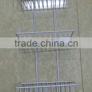 3 Layer of Metal Wall Hanger Bathroom Storage Rack thumbnail-1