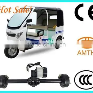 48V 1000W 800mm Rear Axle Motor for Electric Rickshaw, Electric Tricycle Motor With Reduction Gearbox, dc Motor for Tricycle thumbnail-1