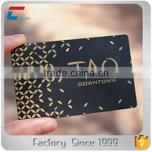 85*54mm Rounded Porcelain Black Metal Business Cards thumbnail-2