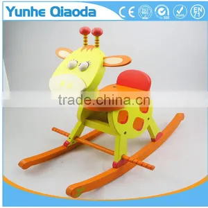 Child Wooden Rocking Giraffe Rocker - Buy Giraffe Wooden Rocker,Wooden Horse Rocker,Wooden Toy Rocker Produc thumbnail-6