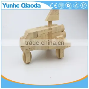 Wood 3D Vehicle Block Airliner 3D Woodcraft Kit Assemble Paint DIY 3D Puzzle Toys for Kids Adults the Best Birthday Gift thumbnail-2