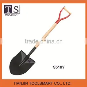 Garden Tools Garden Shovel With Wooden Handle and Y Grip thumbnail-1