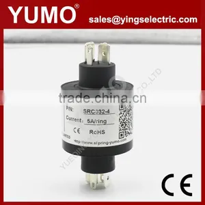 SRC032-4 32mm PIN Type Slip Ring Rotary Joint Electrical Connector thumbnail-2