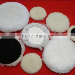 Lambskin Wool Bonnet ,sheepshin Wool Polishing Pad thumbnail-4