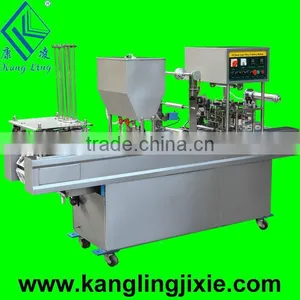 GD Series Auto Fill Seal Machine / Auto Cup Sealing Machine thumbnail-1