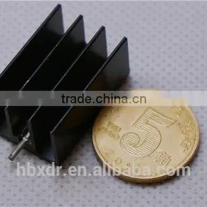 Professional Customized Extruded Small Size Black Anodizing Aluminum Heatsink thumbnail-1