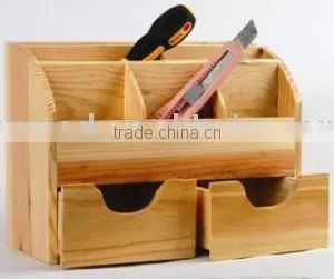 Desktop Organizer/wooden Box/wooden Organizer thumbnail-1