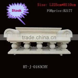 Decorative Garden Granite Bench For Sale thumbnail-1