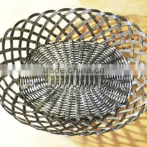 Factory Manufacture Metal Wire Home Kitchen Bread Basket thumbnail-1