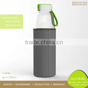 Various Healthy Glass Travel Bag With Water Bottle Holder thumbnail-1