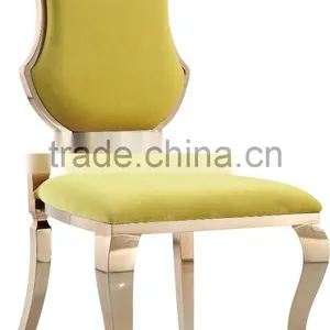 2016 Luxury Stainless Steel Dinning Chair for Whole Sale A79G thumbnail-1