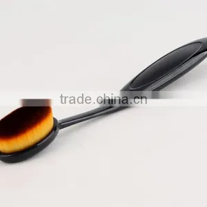 2016 Tooth Brush Liquid Foundation Finest Fiber CosmetIc Brush Oval Makeup Brush thumbnail-3