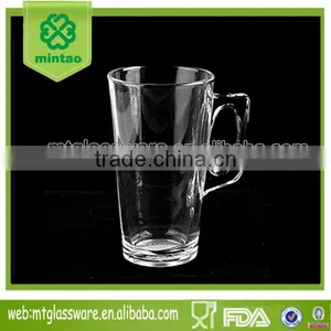 2016 New Style Clear Glass Tea Cups With Handle thumbnail-1