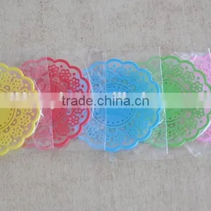 Colorful PVC Coaster thumbnail-1