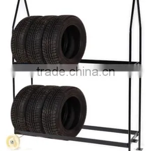 2-Tier Tire Display Stand thumbnail-1