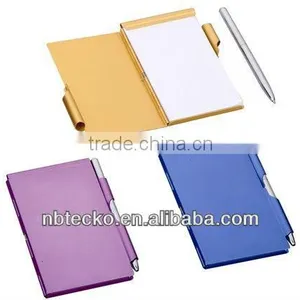 Alumium Cover Small Notebook With Mini Pen thumbnail-1