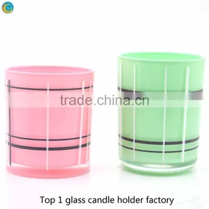 Crystal Candle Holder With Hanging Crystals Candle Votive Candle Holder thumbnail-5