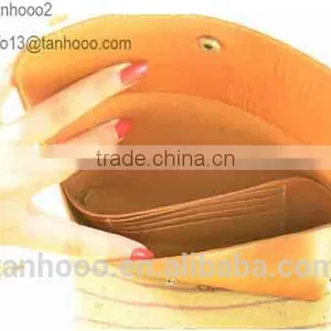 Classy Wholesale Elegant Genuine Leather Lady Envelope Clutch Bag thumbnail-6