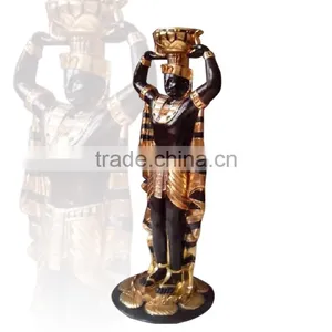 Outdoor Sculptures Antique Life Size Fiberglass Egyptian Statues for Sale thumbnail-3