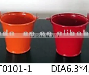 Hot Sale Mini Tin Bucket Decorative Gardening Bucket thumbnail-2
