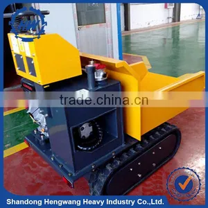 New Condition Hydraulic Mini Track Garden Dumper 350Kg thumbnail-4