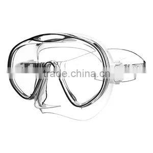 Scuba Diving Equipment Full Face Silicon Diving Mask Commercial Diving Mask With Mirror thumbnail-2