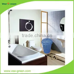 Plastic Laundry Basket/Plastic Laundry Hamper 65L thumbnail-3