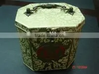 Octagonal Jewelry Box With Special Handle thumbnail-1