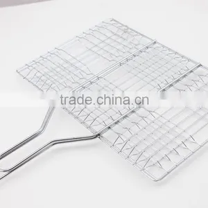 Backyard Picnic Cooking BBQ Grilling Net for Hamburger Pork Chop Wings thumbnail-6